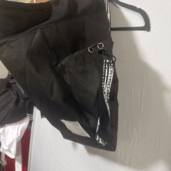 True Religion Black Nylon Backpack Drawstring Top Made In USA